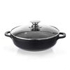 Orion Grande ponev s steklenim pokrovom, premer 24cm