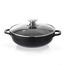 Orion Grande ponev s steklenim pokrovom, premer 24cm