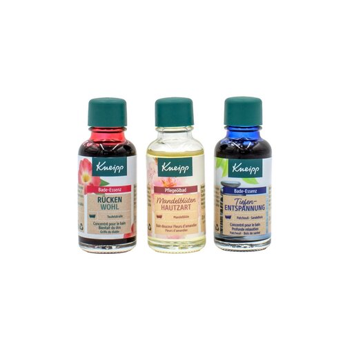 Kneipp Sada olejov do kúpeľa 3 x 20 ml