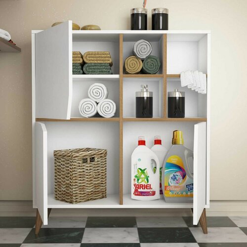 Szafka Pulse White and Walnut