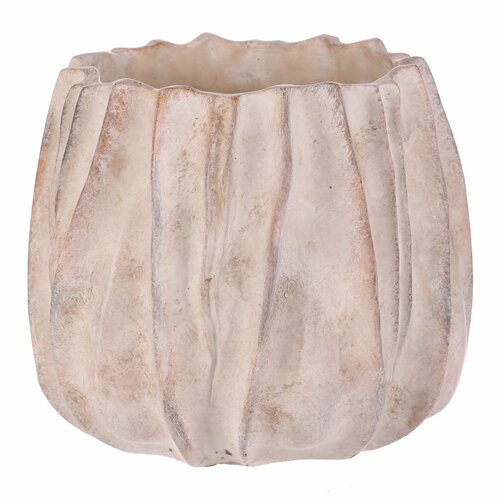 Betonowa donica M1, szara, 22 x 18 cm