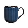 Altom Porcelanasti lonček Reactive Stripes modra,400 ml