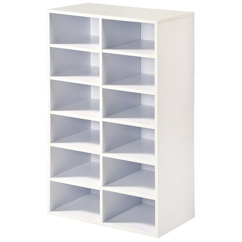 Kesper 15916 Universeller Schuhschrank, Weiß, 51,5 x 87 x 29,5 cm