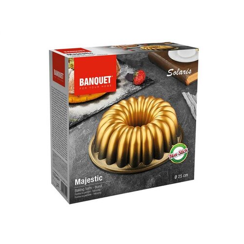 Banquet Guss-Napfkuchenform MAJESTIC Solaris Durchmesser 25 cm