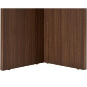 Jídelní stůl Sablin - Travertine, Milano Walnut