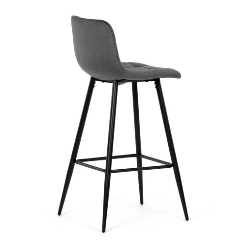 Scaun de bar B-X7015 GREY2, gri închis
