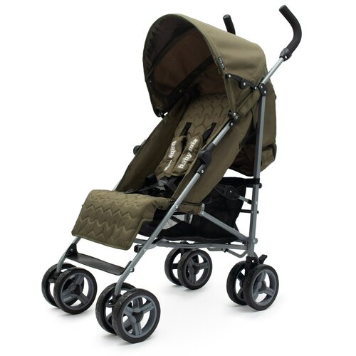 Baby Mix Olive zöld golf babakocsi, 83 x 50 x 107cm