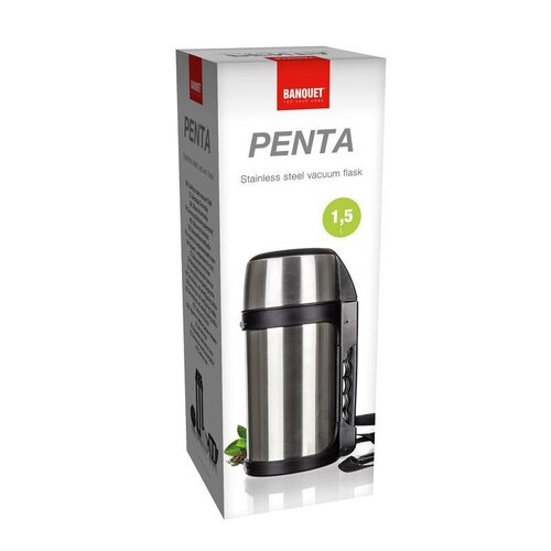 Banquet Nerezová cestovní termoska Penta, 1,5 l - thumb (4)