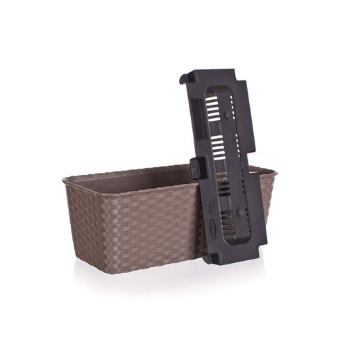 Selbstbewässerungsgefäß 40 cm Hellbraunbraun  ,