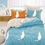 Lenjerie de pat DecoKing Kitty Bed, albastru, 135 x 200 cm, 80 x 80 cm