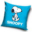 Obliečka na vankúšik Snoopy Blue, 40 x 40 cm