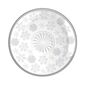 Altom Скляна десертна тарілка Snowflakes 17,5 см