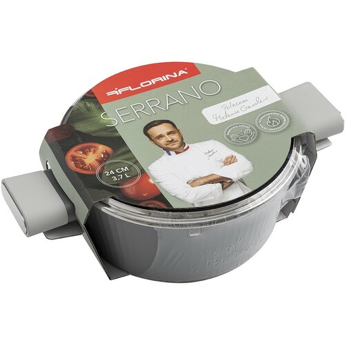 Florina Aluminiowy garnek Serrano 3,7 l, 24 cm