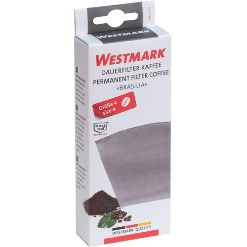 Westmark Dauerhafter Kaffeefilter, faltbar Brasilia, Größe 4