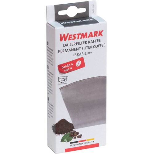 Westmark Filtr na kávu permanentní, skládací Brasilia, vel. 4