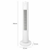 Clatronic TVL 3770 sloupový ventilátor, bílá