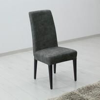 Pokrowiec elastyczny na krzesło ESTIVELLA ciemnoszary, zestaw 2 szt.