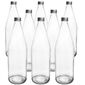 Orion Glasflaschen-Set mit Deckel Edensaft 0,7 l, 8 St.