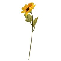 Umělá květina Slunečnice žlutá, 68 cm