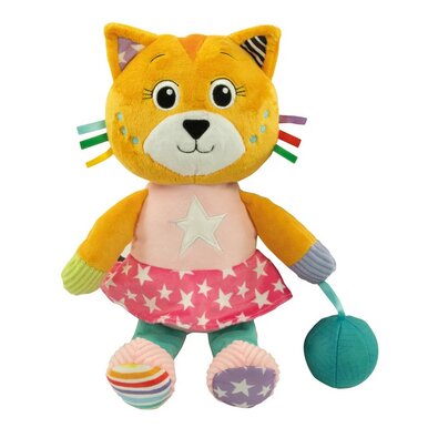 Primul meu animal de pluș - Clementoni Clemmy baby Pisicuță în cutie cadou