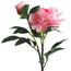 Umelá kvetina pivonka ružová 2 ks