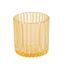 Altom Sklenený svietnik na čajovú sviečku Tealight pr. 8,5 cm, žltá