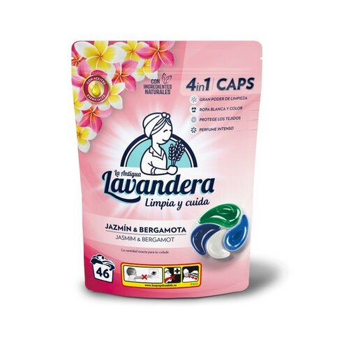 Lavandera mosókapszula Jázmin & Bergamott , 46 db