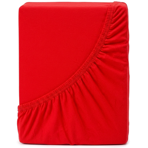 4Home Jersey-Bettlaken Ideal Erdbeere, 100 x 200 cm