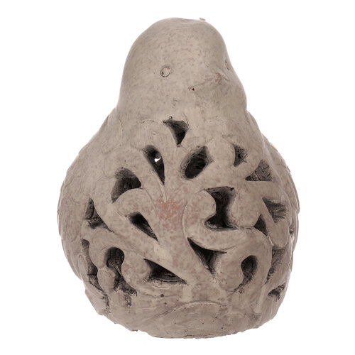 Dekoracija za svečo Ptáček, 18 x 14 x 19 cm, beton