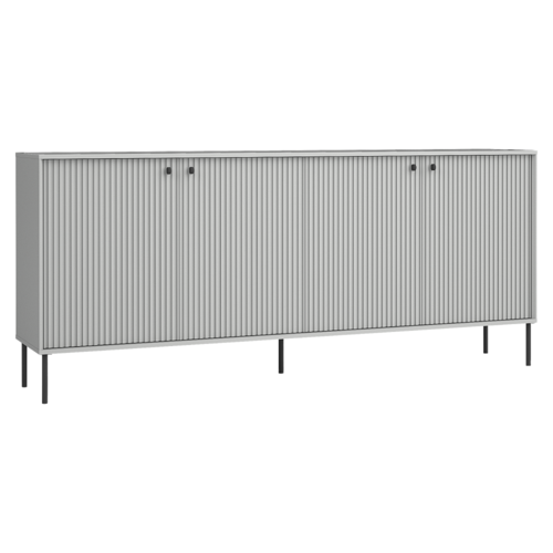 Komoda ARIS 4D, šedá