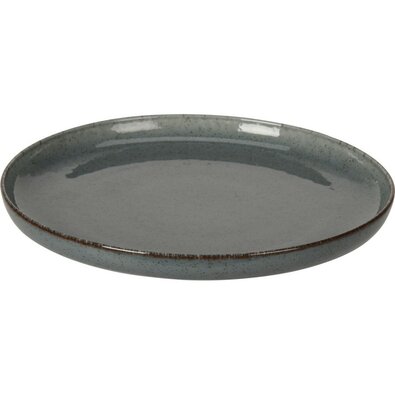 EH Porcelánový dezertný tanier Dark Grey 19 cm, 6 ks