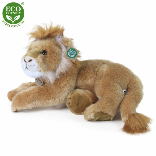 Plüss oroszlán fekvő 40 cm ECO-FRIENDLY