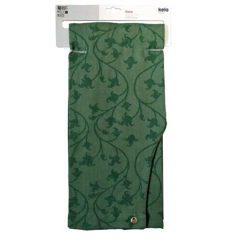 Șorț Kela Cora, 100% bumbac, verde, 80 x 67 cm