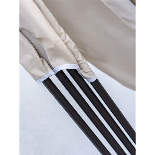 Happy Green Parawan składany na balkon 1,4 m, beżowy