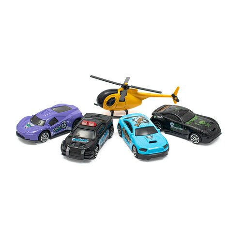 Baby Mix Garaj pentru copii cu elicopter, 60 x 33 x 29 cm