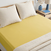 4Home jersey prestieradlo IDEAL žltá, 90–100 x 200 cm