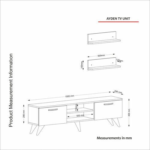 Măsuță TV Ayden Marble