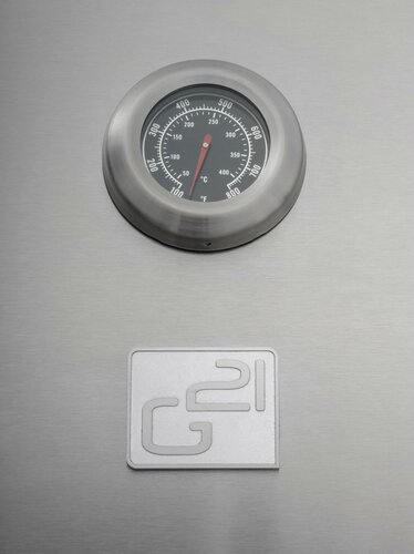 Grătar cu gaz G21 Argentina BBQ Premium line, 5arzătoare + reductor gratuit