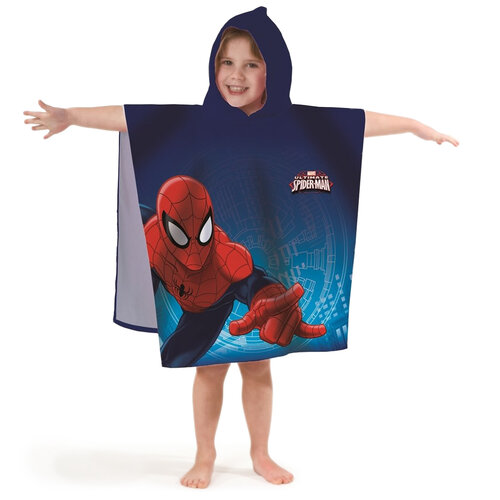 Poncho pentru copii Spiderman Ultimate, 60 x 120 cm