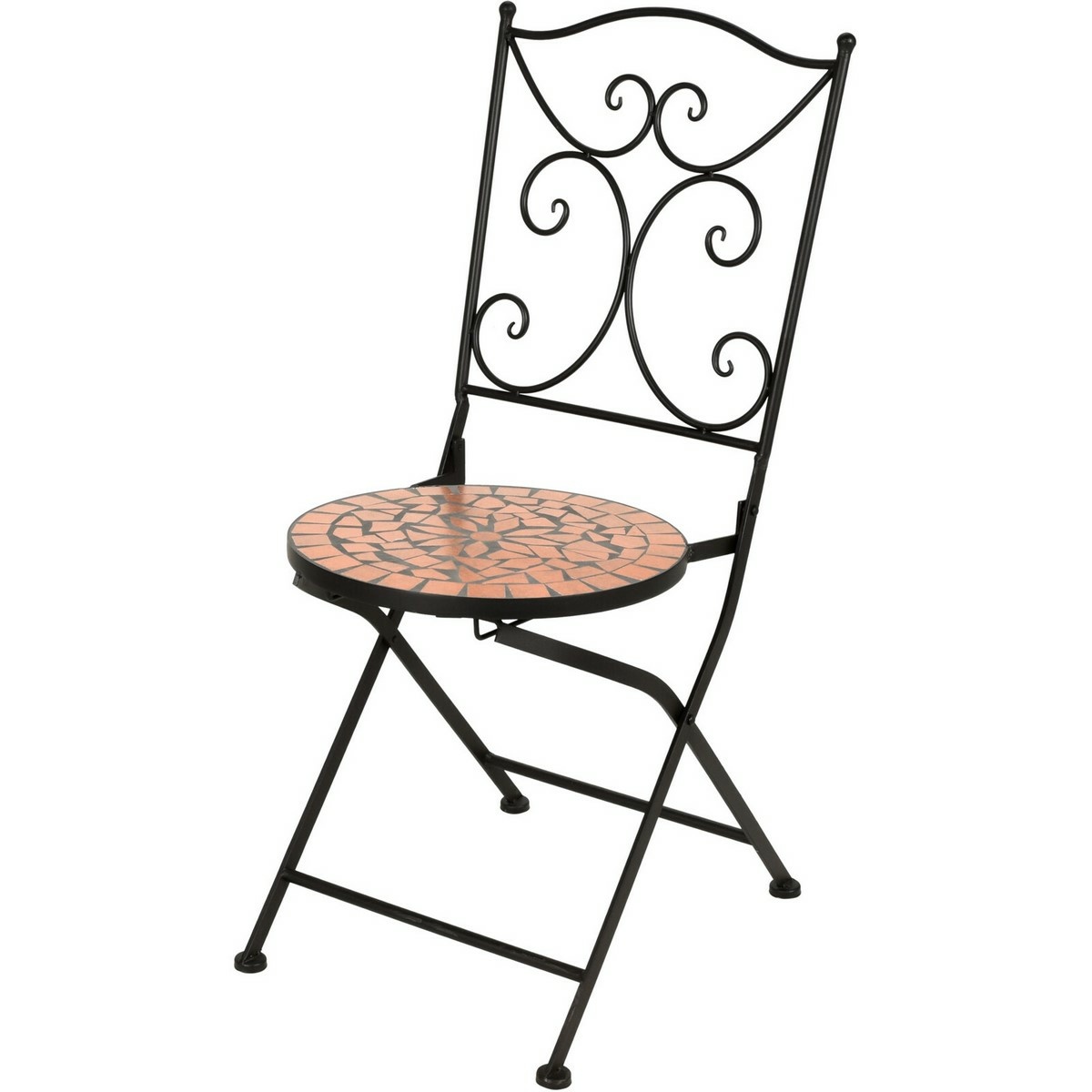 4-home lucea fém összecsukható székkészlet, 40 x 90x 38 cm, 2 db
