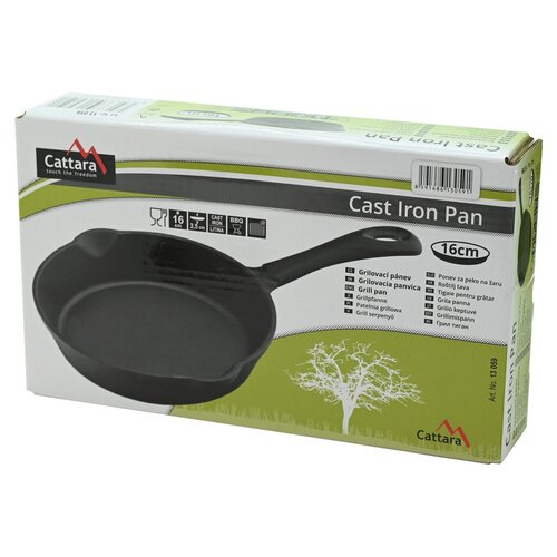 Cattara 13059 Žar s ročajem Litina, premer 16 cm