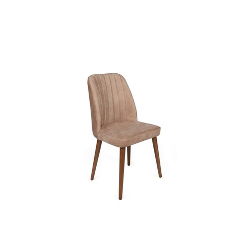 Alfa Beige and Walnut étkezőszék szett, 2 db