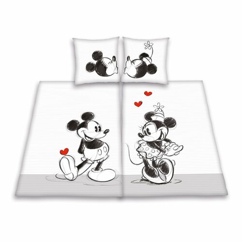 Sada bavlnených obliečok Minnie and Mickey Mouse