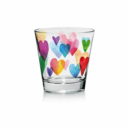 Mäser 6-częściowy komplet szklanek Love Rainbow, 250 ml