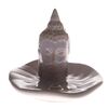 Suport ceramic pentru bețișoare parfumate Floare Buddha , 10,5 x 9 x 10,5 cm