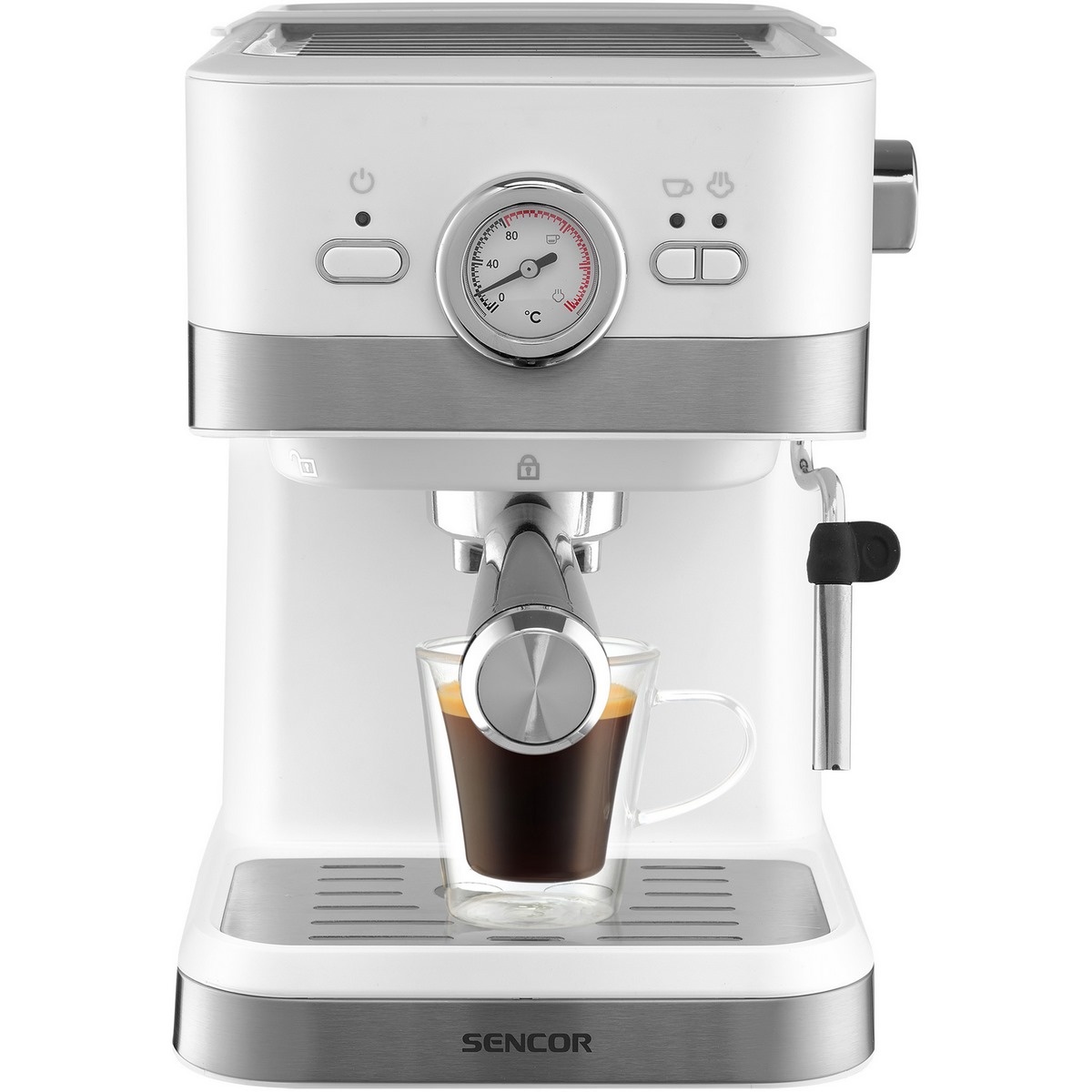 Sencor SES 1720WH espresso kávovar, bílá - thumb (2)