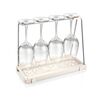 Tescoma Suport pentru pahare de vin cu scurgătorFlexiSPACE, 33 x 14,8 cm