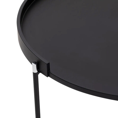 Skladací stôl Mandy Athracite, 2 ks