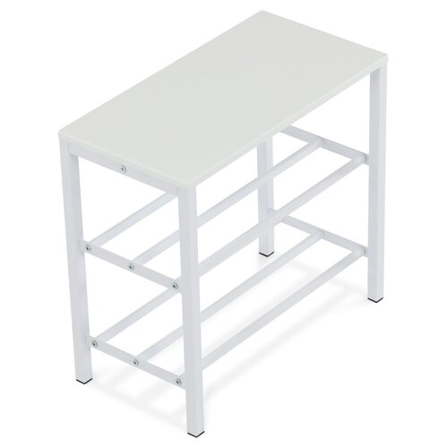 Raft pentru pantofi 83168-42 WT, metal, alb