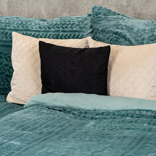 Lenjerie de pat 4Home Knit din microflanelă, 140 x 200 cm, 70 x 90 cm